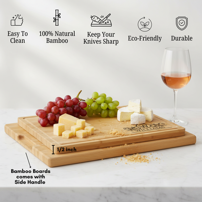 Personalized Cutting Board, Custom Engraved Charcuterie Board