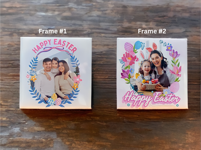 Unique Easter Photo Magnet Gift – Personalized with Your Images - Set of 9