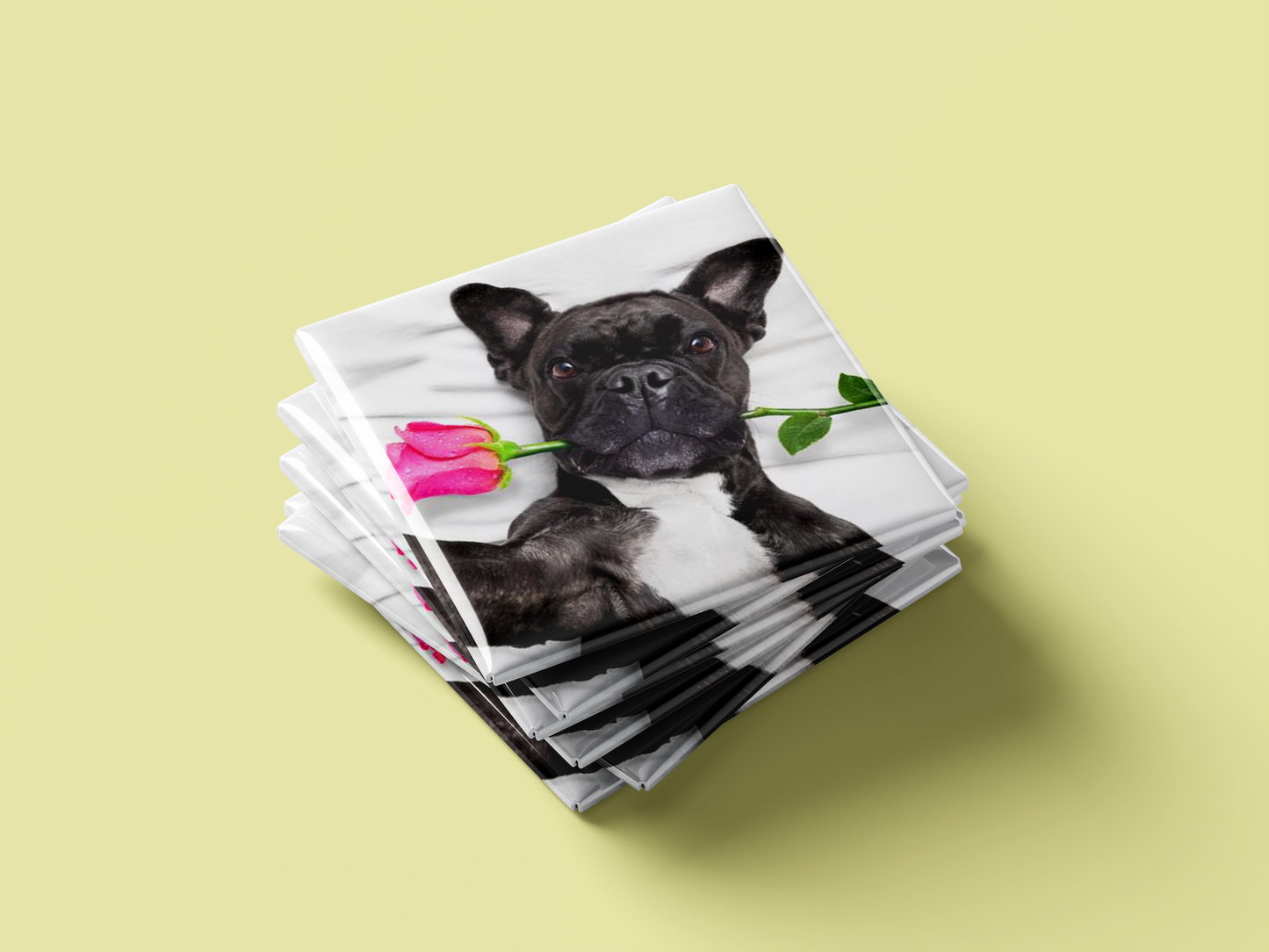 Custom Caricature Fridge Magnet – Personalized Cartoon Magnet from Your Photo, Set of 6