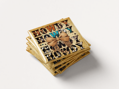 Western Rodeo / Mama Mini Cowgirl Magnet Set (Set of 4)