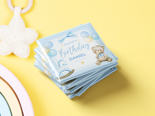 Custom Happy Birthday Magnet for Boys, Set of 10