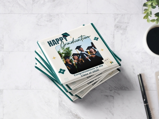 Graduation Photo Magnets, Class Favor - Set of 6