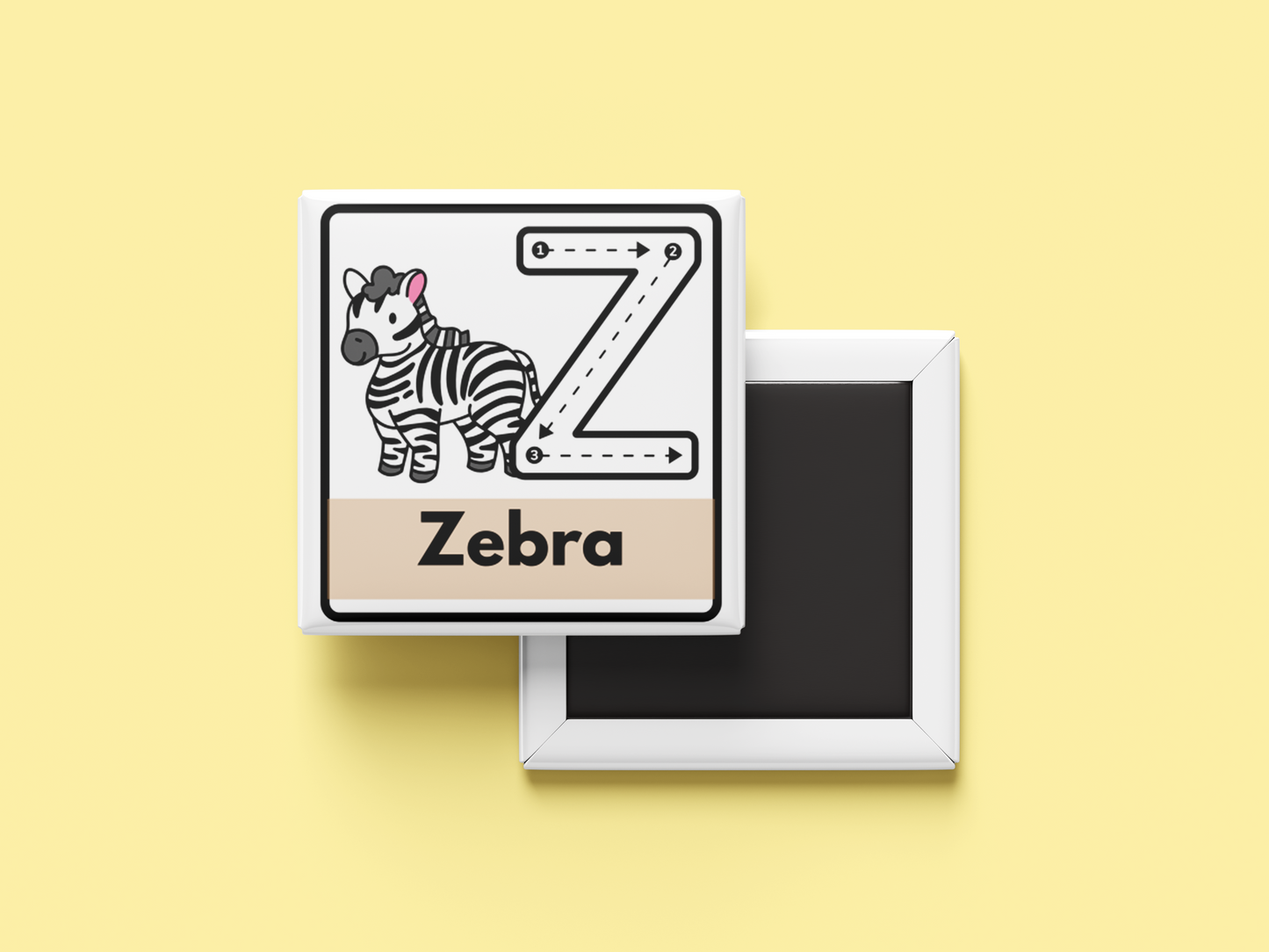 Custom Alphabet Magnets for Kids – Educational Fridge or Locker Letters –  Learning Gift for Toddlers, Kids