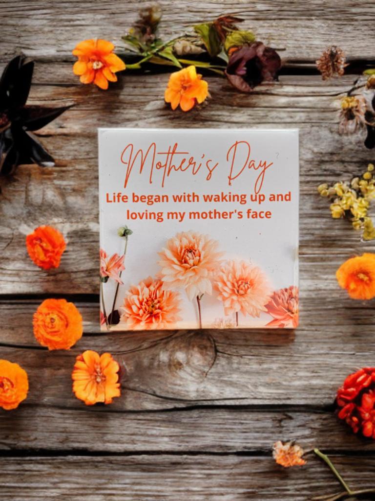 Personalized Mother’s Day Magnets with Custom Text - Set of 9